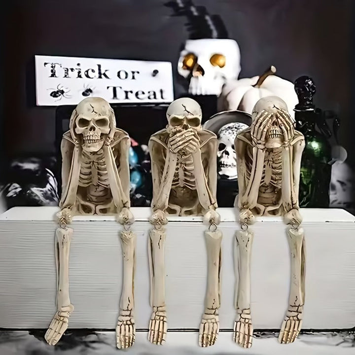 BowLift | Evil Halloween Skull Ornaments