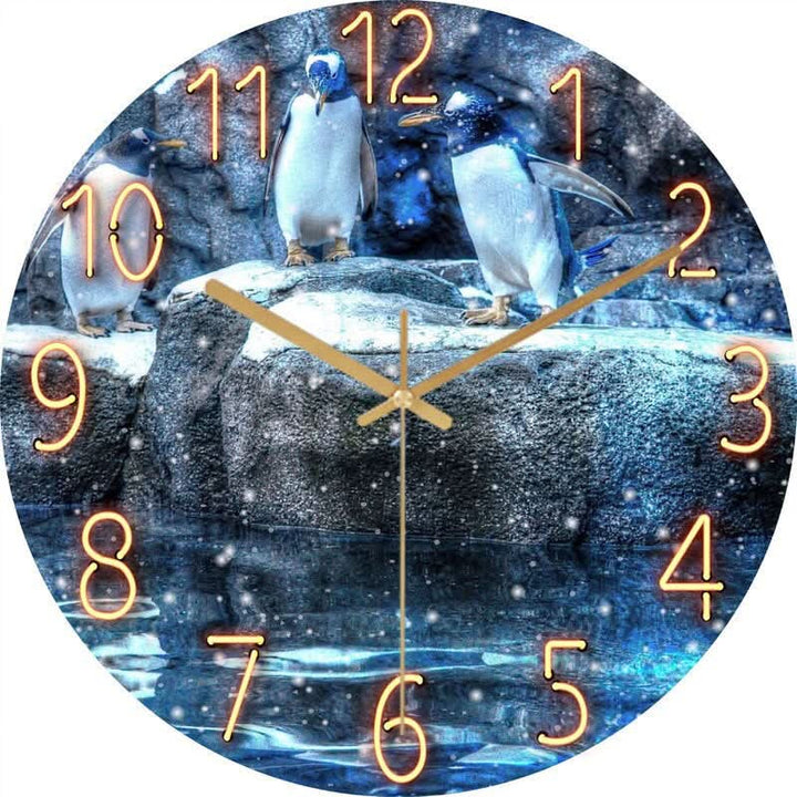 BowLift | Modern Wooden Wall Clock with Silent Mechanism