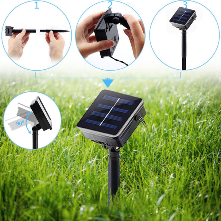 BowLift | Solar Water Droplet String Lights