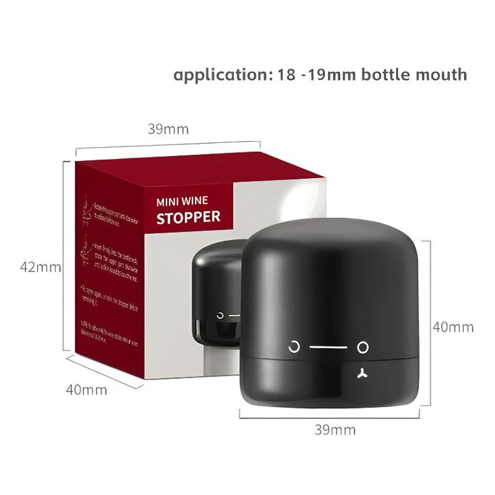 BowLift | Vacuum Red Wine Bottle Stopper