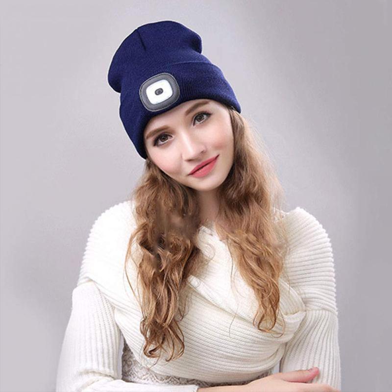 BowLift | Removable LED Headlamp Beanie Hat
