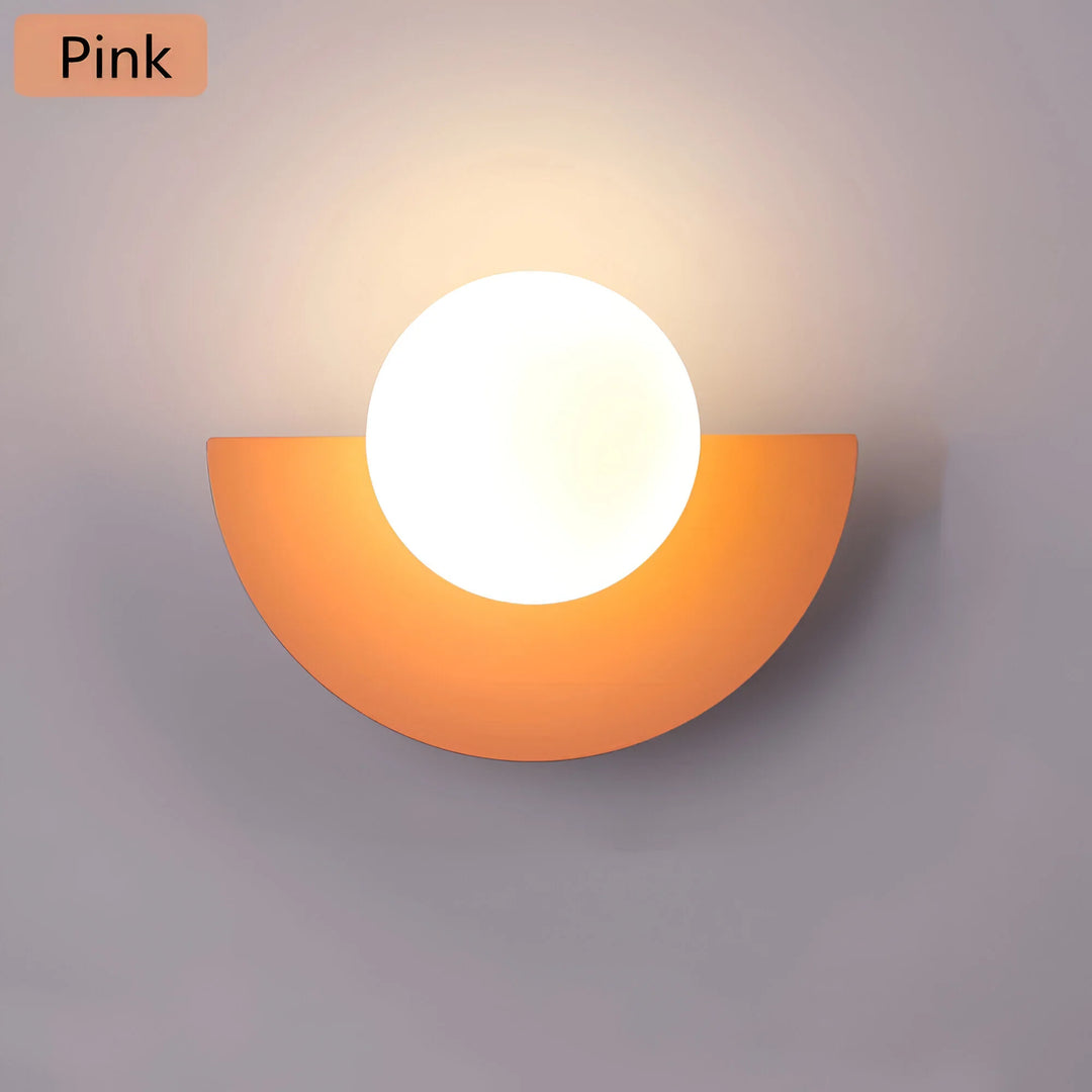 LumiGlow – Modern Semicircle Wall Light