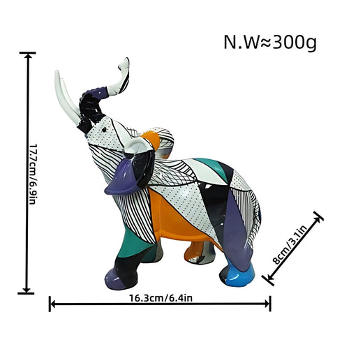 BowLift | Luxury Abstract Elephant Figurine
