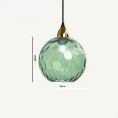 BowLift | Spherical Glass Pendant Light