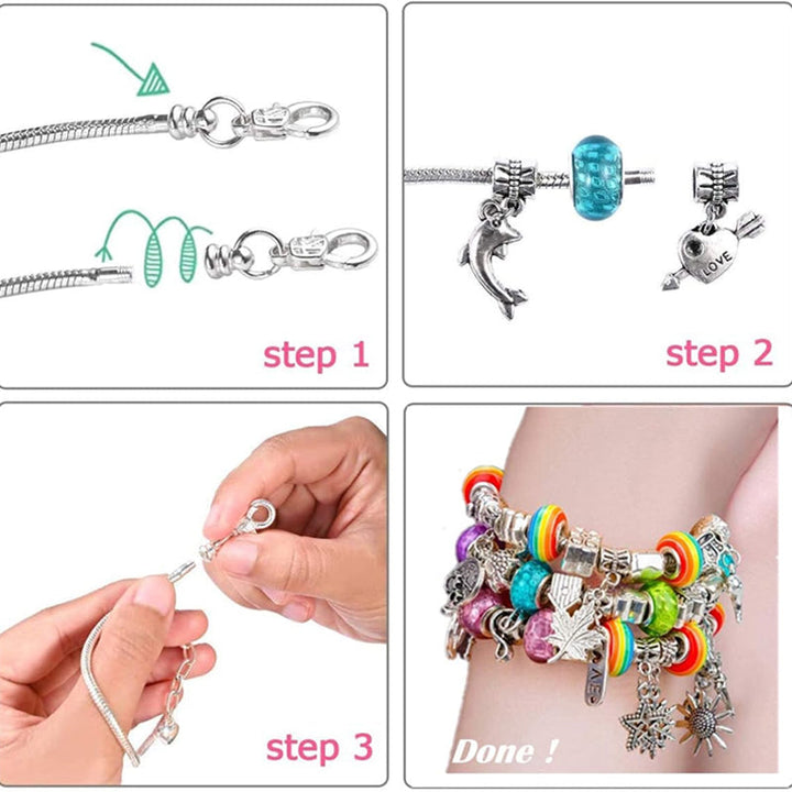 BowLift | Girls Charm Bracelet Craft Kit
