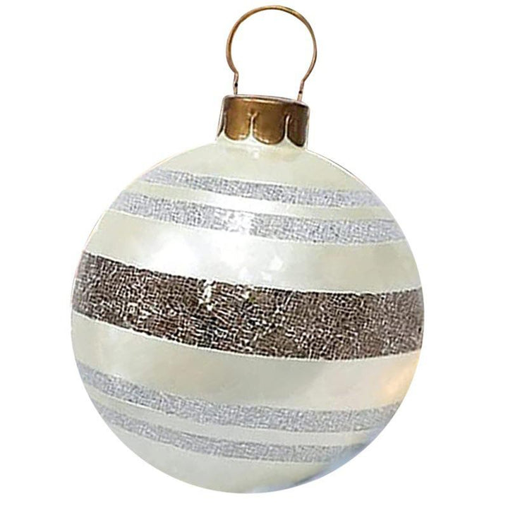 BowLift | Inflatable Christmas Ball Outdoor Decorated