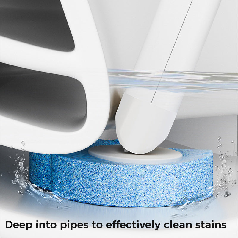 Toilet Wand Kit, Disposable Toilet Cleaning System with 18 Refill Heads | Bowlift
