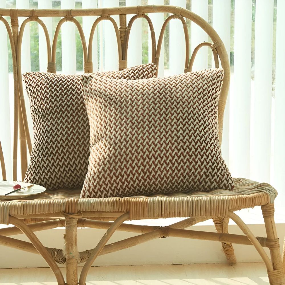 BowLift | Lush Chevron Cushion Covers