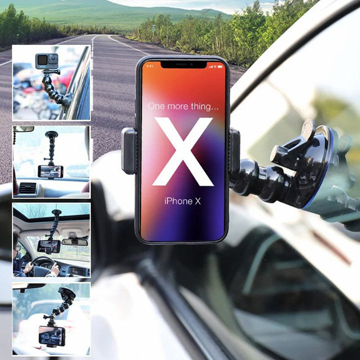 BowLift | Snake Arm Sucker Phone Holder for Car