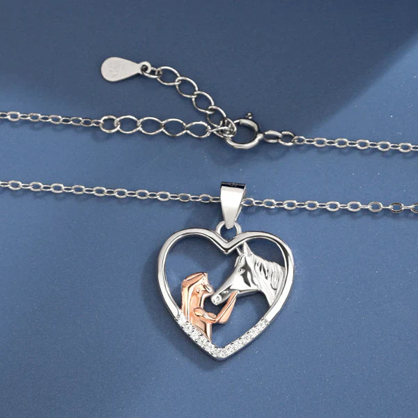 BowLift | Girl and Horse Necklace Chain