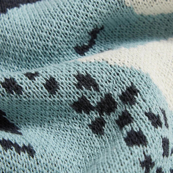 BowLift | Nautical Seahorse Throw Blanket