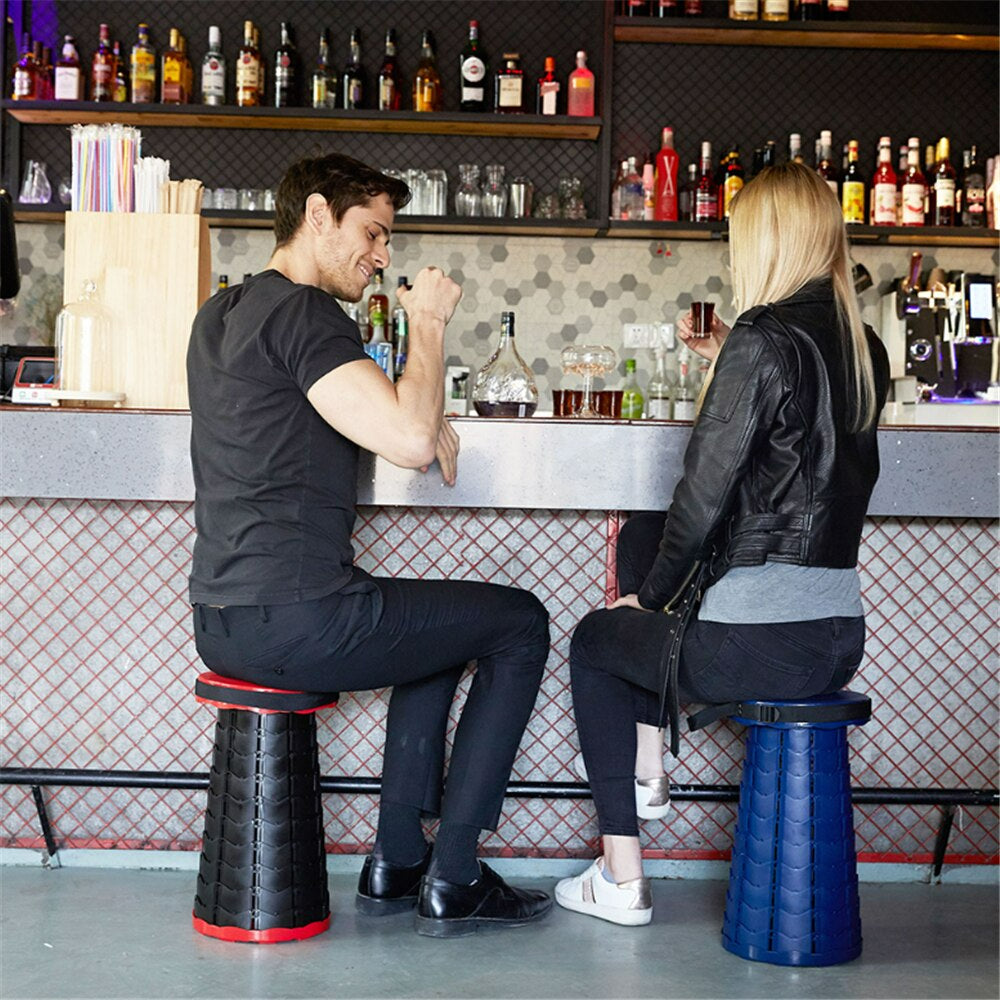 Retractable Folding Stool Bowlift