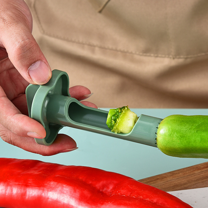 2-In-1 Fruit Pepper Corer | Bowlift
