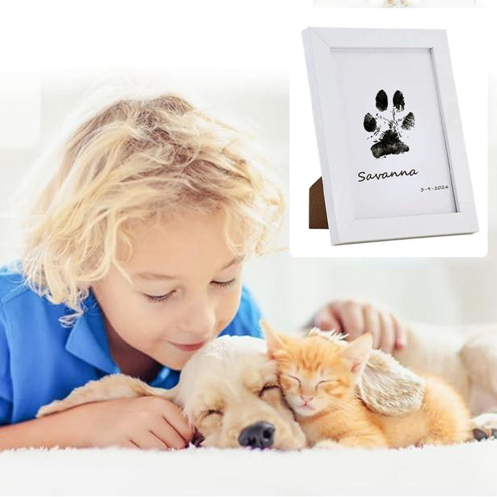 BowLift | DIY Pet Paw Print Memory Frame