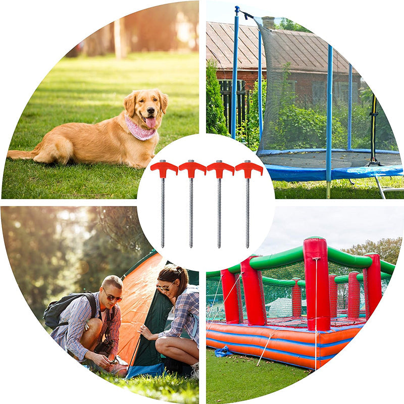 BowLift | Rotatable tent pegs with thread