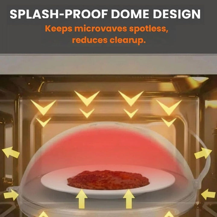 Mess-Free Microwave Splatter Cover Bowlift