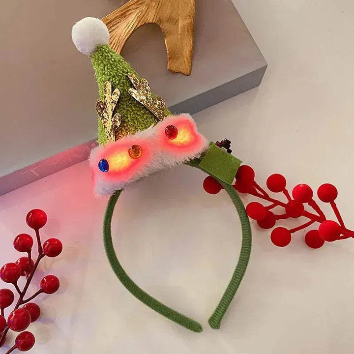 BowLift | Christmas With Light Headband Snowflake Women's