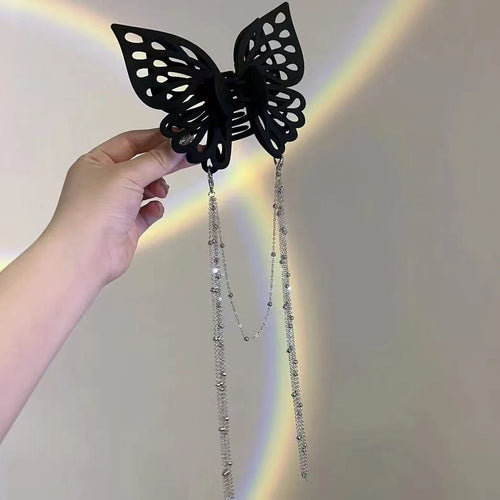 BowLift | Tassel butterfly hair clip