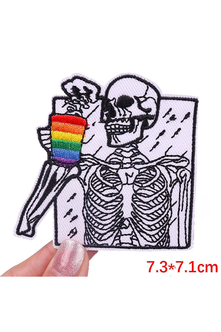 Themed Embroidered Patches | Bowlift