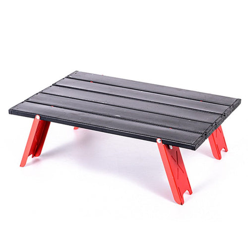 BowLift | Aluminum Ultralight Foldable Beach Table, for Picnic, Grill, Camping, Hiking & More