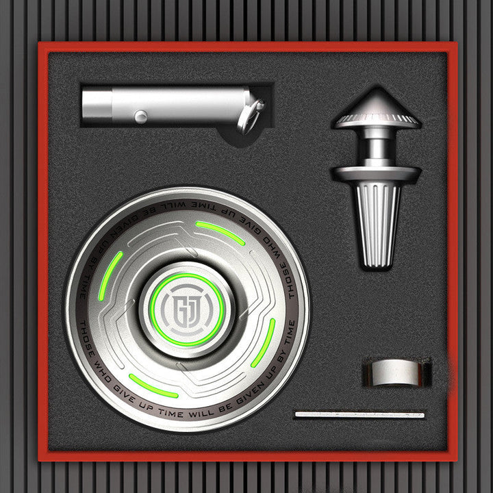 BowLift | Luminous Alloy Gyro, with Detachable Bearings, for Game, Party & More
