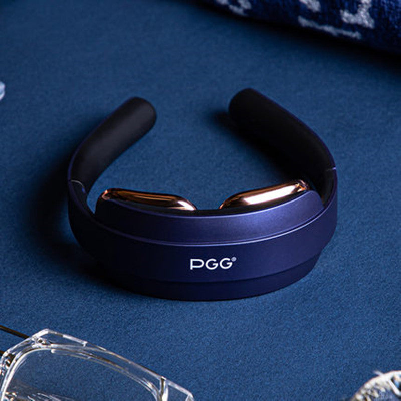 BowLift | Foldable Wireless Smart Neck Massager with Heating Function, 5 Massage Modes and Low-frequency Pulse Technology, for Neck, Muscle, Shoulder & Cervical Pain Relief
