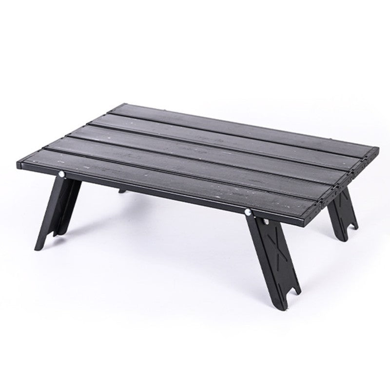 BowLift | Aluminum Ultralight Foldable Beach Table, for Picnic, Grill, Camping, Hiking & More
