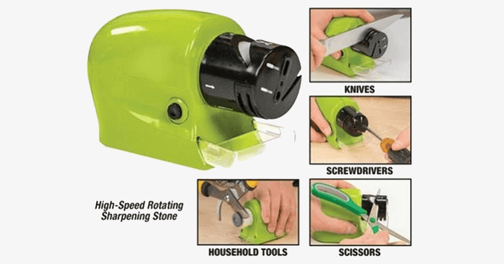 BowLift | Revolutionary, elegant, multifunctional cordless safe sharpener - smart, strong, and sophisticated!