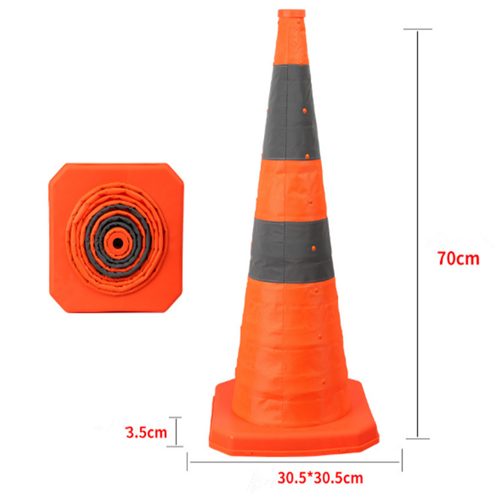 BowLift | Foldable Traffic Reflecting Safety Cone