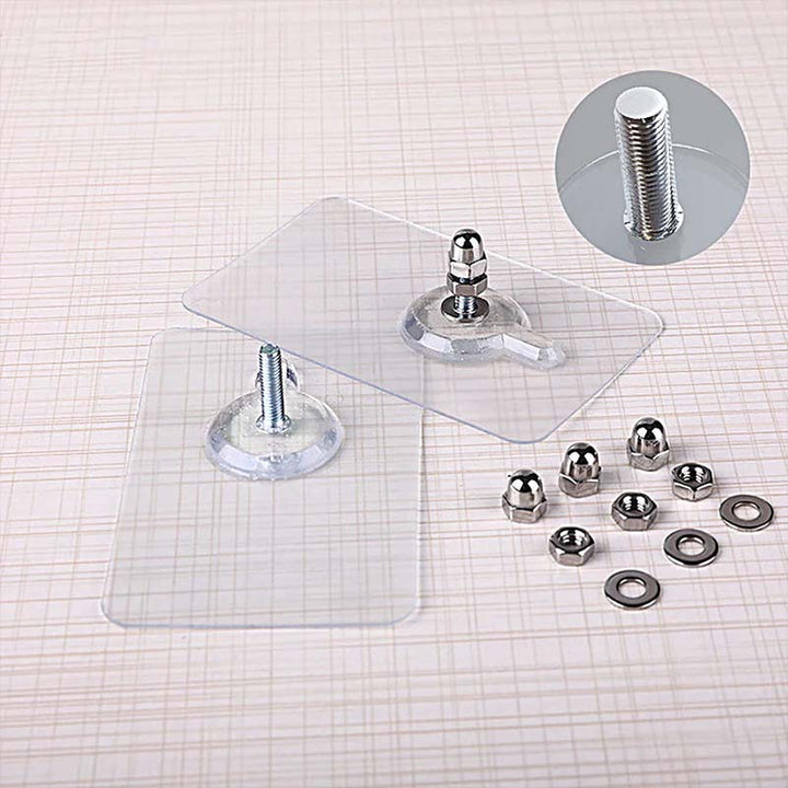 BowLift | Self-adhesive wall hooks with thread | For secure hold and versatile use