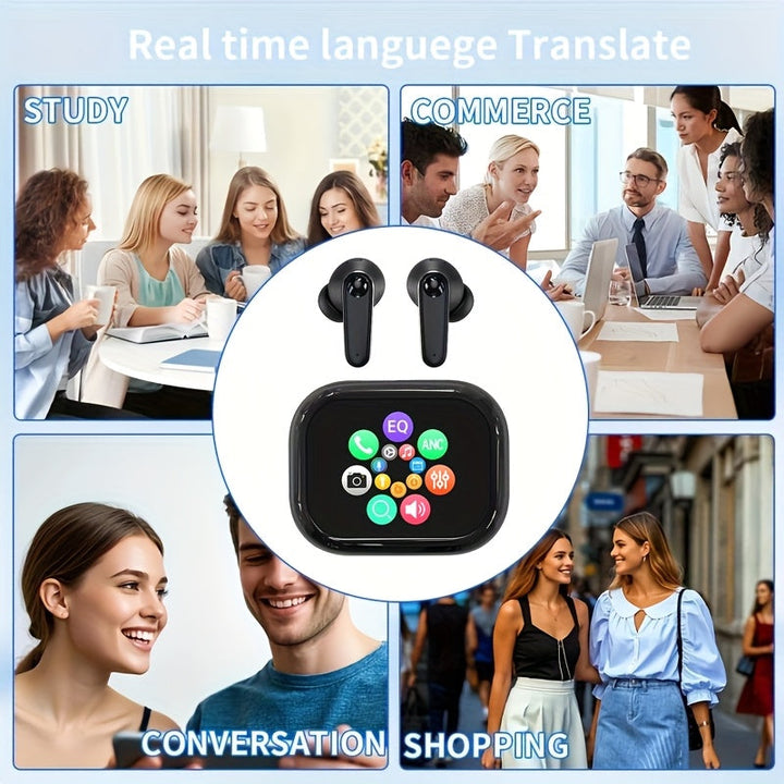 BowLift | AI Translating Earbuds Wireless Touch Control