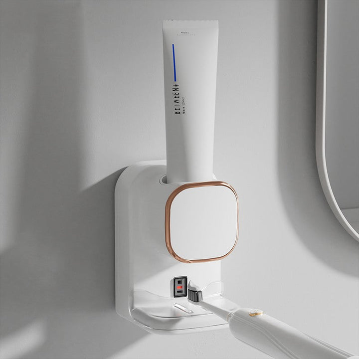BowLift | Hands-Free Automatic Toothpaste Dispenser With No Drilling