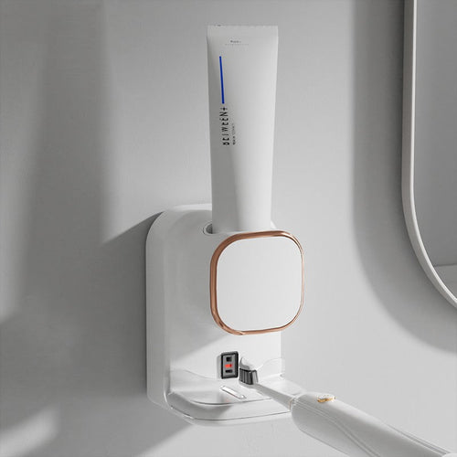 BowLift | Hands-Free Automatic Toothpaste Dispenser With No Drilling