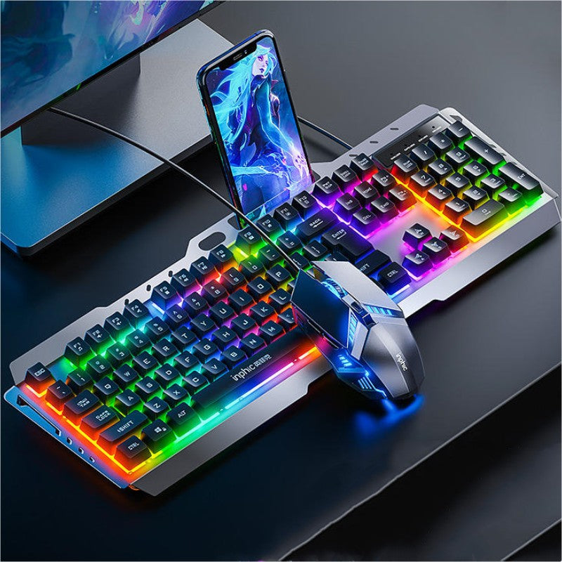 BowLift | Metal Mechanical Keyboard And Mouse Set