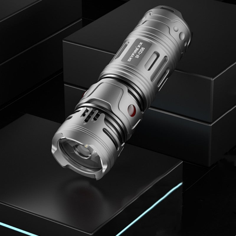 BowLift | High-Intensity Rechargeable Super-Bright Fingertip Gyro Flashlight