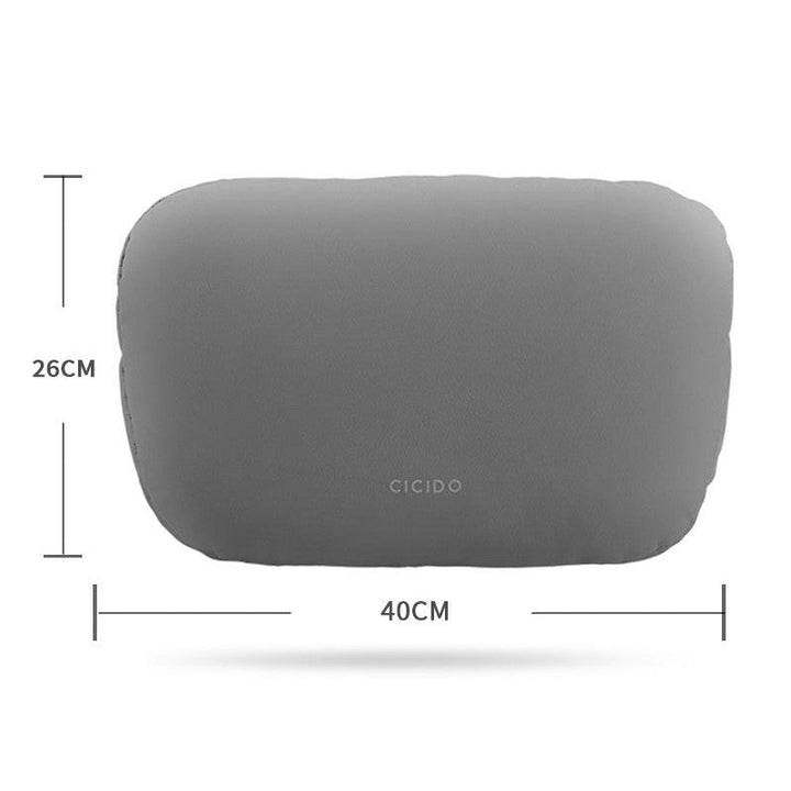 BowLift | Suede Car Neck Pillow And Lumbar Support