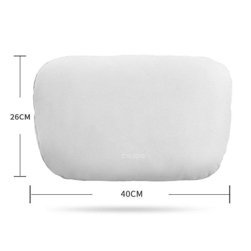 BowLift | Suede Car Neck Pillow And Lumbar Support