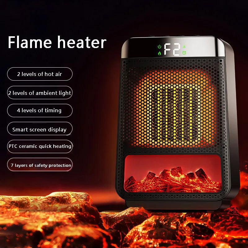 BowLift | 1500W Portable Electric Heater PTC Heating Fan Mini Space Heater