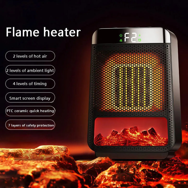 BowLift | 1500W Portable Electric Heater PTC Heating Fan Mini Space Heater