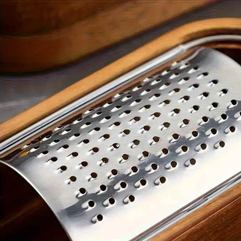 BowLift | Wood Grip Cheese Grater