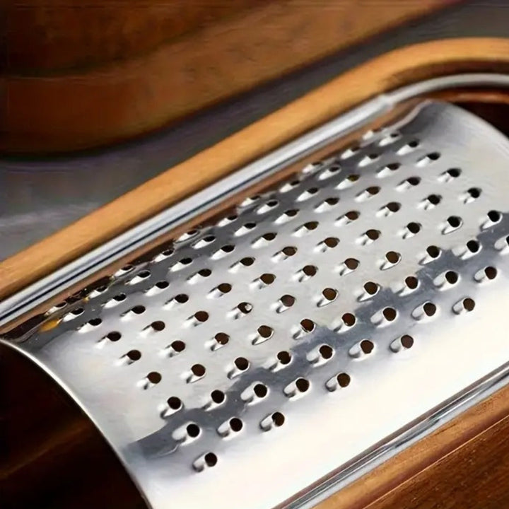 BowLift | Wood Grip Cheese Grater