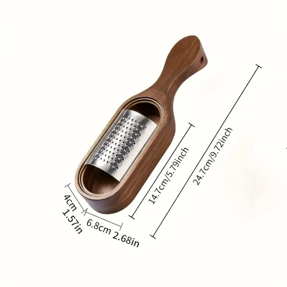 BowLift | Wood Grip Cheese Grater