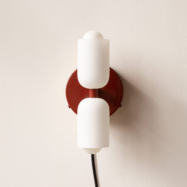 BowLift | AmbiDual – Modern Acrylic Wall Light with Dual Directional Glow
