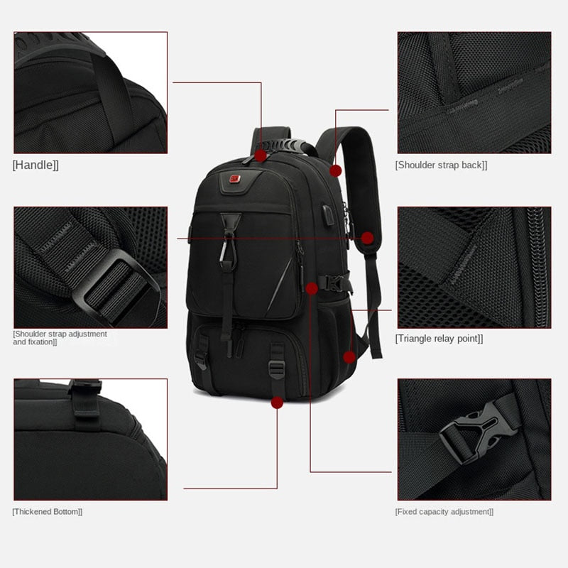 BowLift | Large Capacity Breathable Ultimate Travel Nomad Backpack