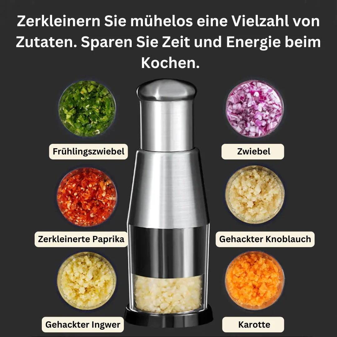 BowLift | Multifunctional Garlic And Vegetable Chopper – Stainless Steel Cutter For Fast Chopping