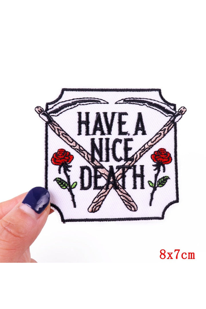 Themed Embroidered Patches | Bowlift