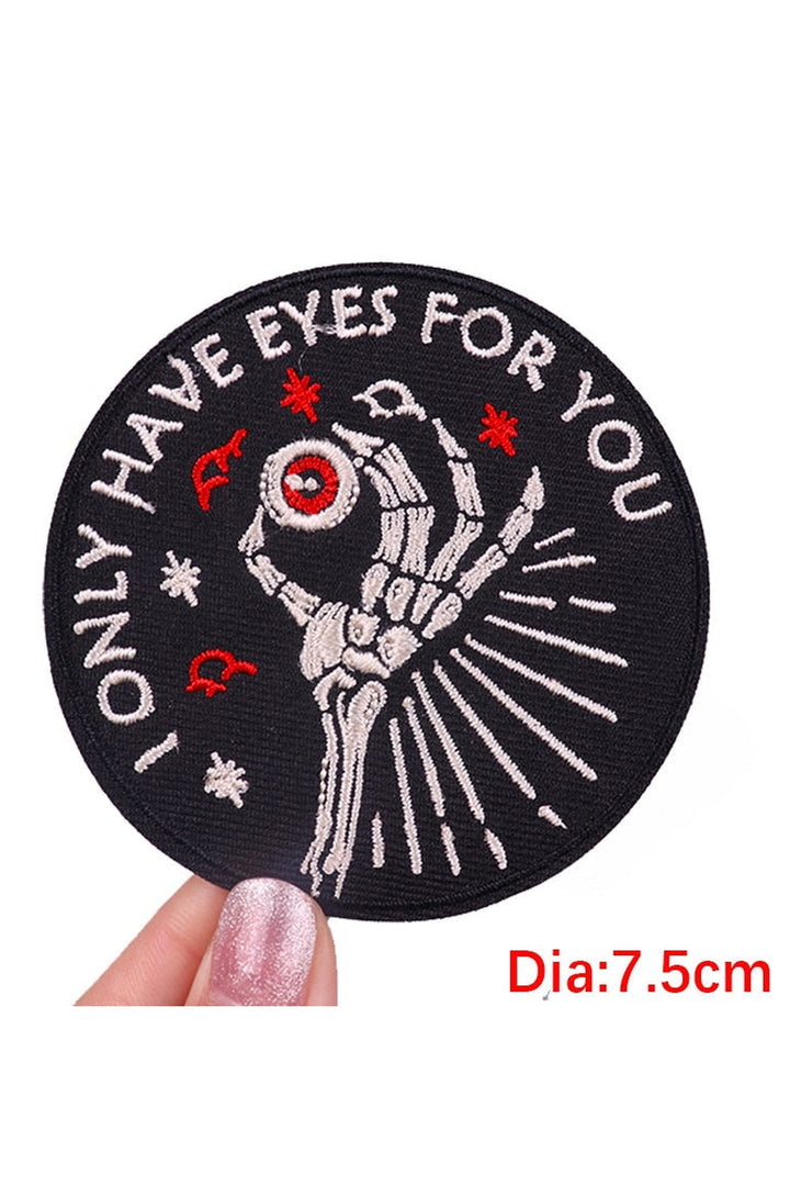 Themed Embroidered Patches | Bowlift