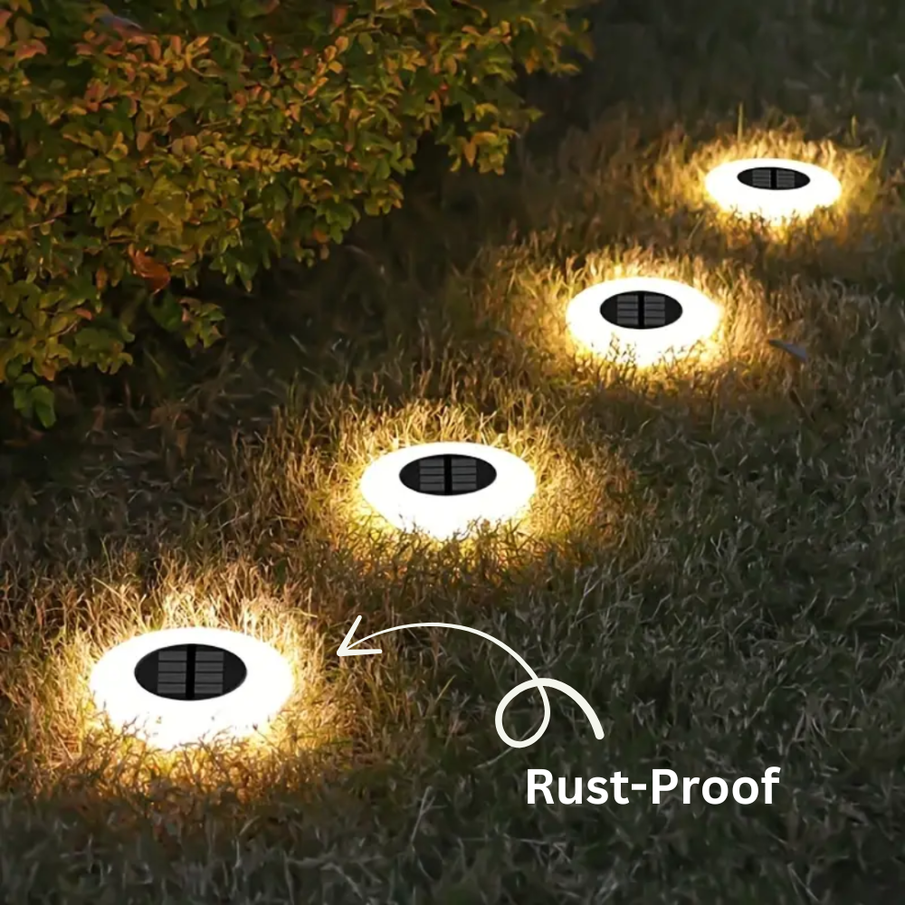 Rust-Proof Solar Outdoor Light for All Weathers Bowlift