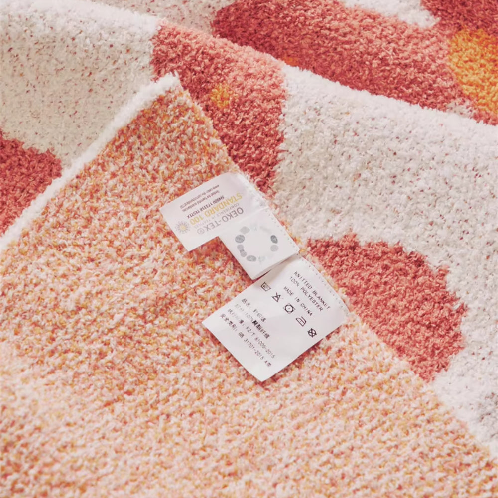 BowLift | Alvian Floral Soft Knit Throw Blanket