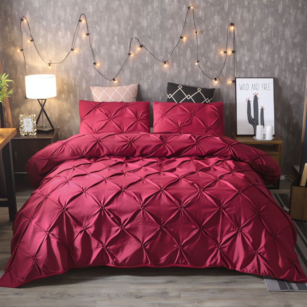 BowLift | Amore Luxury Pinch Pleat Duvet Cover Set